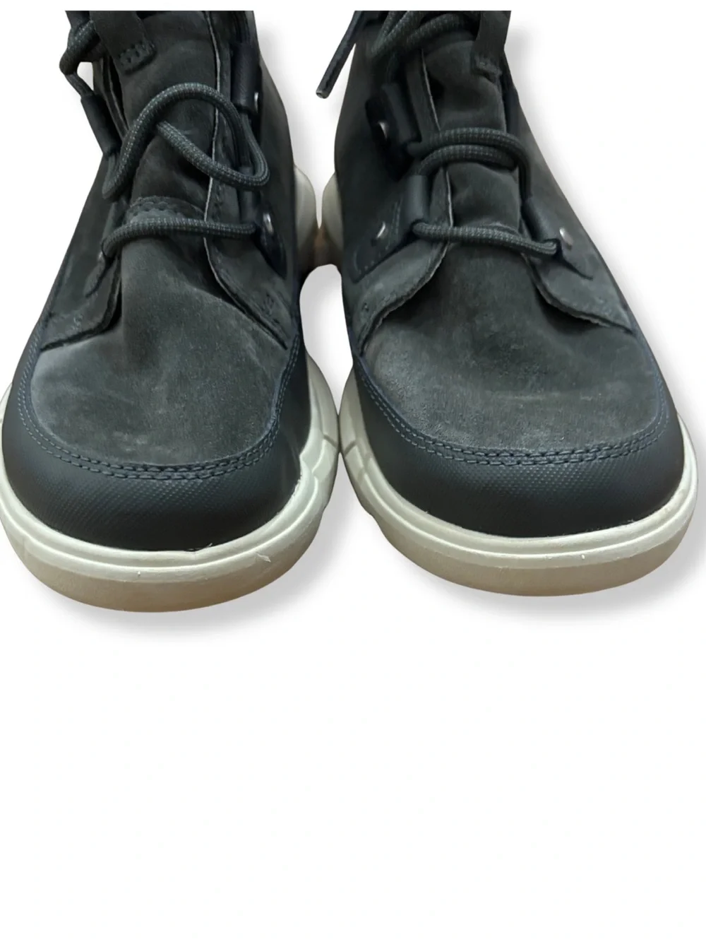 Sorel Explorer Joan Faux Fur Waterproof Boots Women’s Size 8 Charcoal Gray